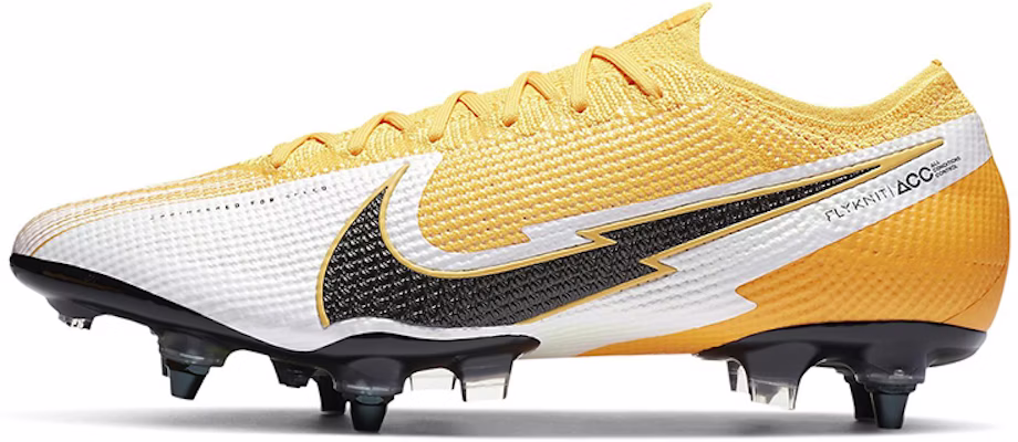 Nike Mercurial Vapor 13 Elite SG PRO 'Amarillo Negro Blanco' AT7899-801 Buy Nike Mercurial Vapor 13 Elite SG PRO 'Amarillo Negro Blanco' AT7899-801