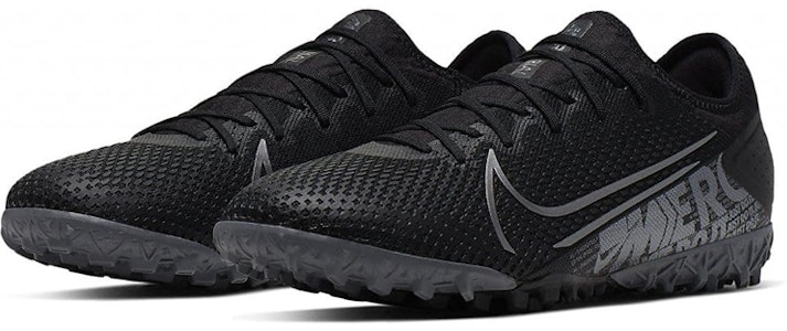 Nike Mercurial Vapor 13 Pro TF 'Negro Metalizado Gris Frío' AT8004-001 Lookbook Nike Mercurial Vapor 13 Pro TF 'Negro Metalizado Gris Frío' AT8004-001