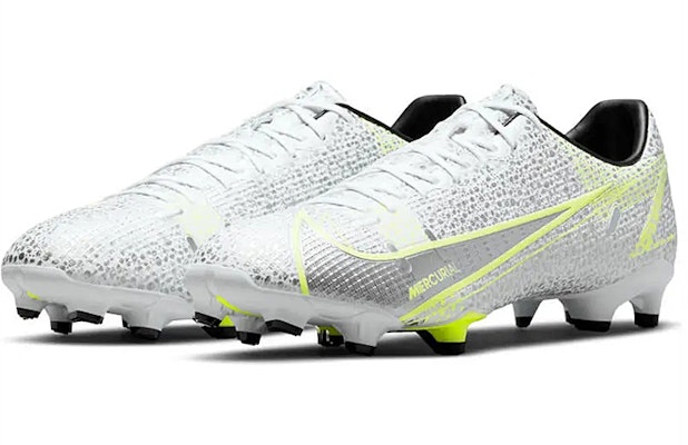 Nike Mercurial Vapor 14 Academy FG MG 'Metallic Silver Volt' CU5691-107 Lookbook Nike Mercurial Vapor 14 Academy FG MG 'Metallic Silver Volt' CU5691-107