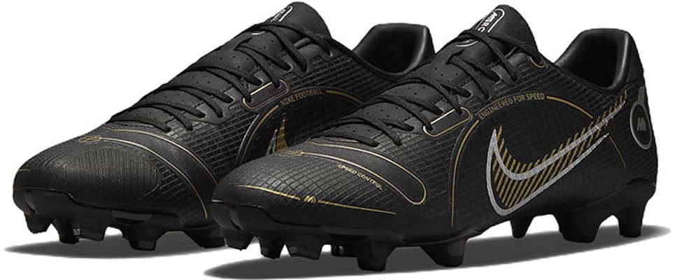 Nike Mercurial Vapor 14 Academy MG 'Hitam Emas Metalik' DJ2869-007 Lookbook Nike Mercurial Vapor 14 Academy MG 'Hitam Emas Metalik' DJ2869-007