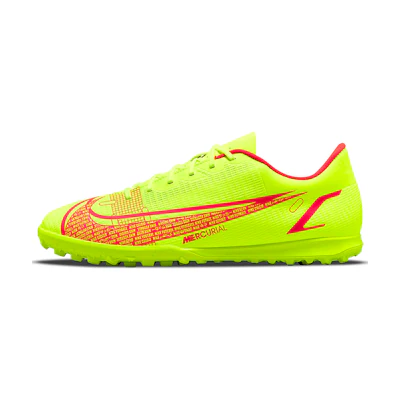 Nike Unisex Vapor 14 Club TF Turf Soccer Shoes Yellow