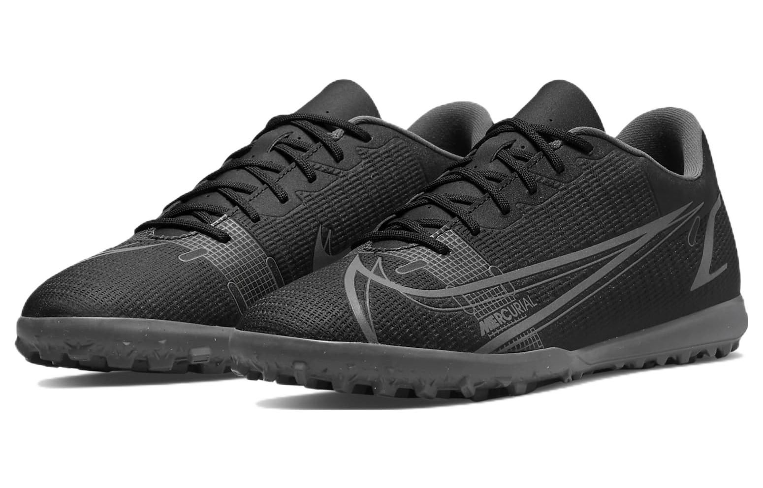 Lookbook ナイキ マーキュリアル ヴェイパー 14 クラブ TF (黒/灰) CV0985-004