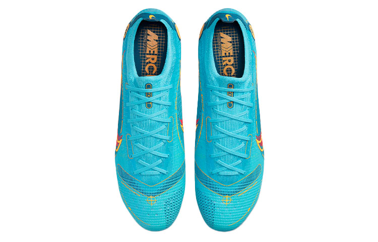Shop 耐克Mercurial Vapor 14 Elite蓝黄配色 DJ2834-484