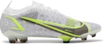 Buy ナイキ マーキュリアル ヴェイパー 14 エリート FG 白/メタリックシルバー CQ7635-108