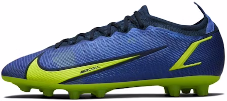 Nike Mercurial Vapor 14 Elite HG 'Sapphire Blue Void Volt' DD0273-574 Nike Mercurial Vapor 14 Elite HG 'Sapphire Blue Void Volt' DD0273-574
