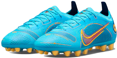 Lookbook Nike Mercurial Vapor 14 Elite HG Hard Ground Soccer Shoes Blue DJ2836-484