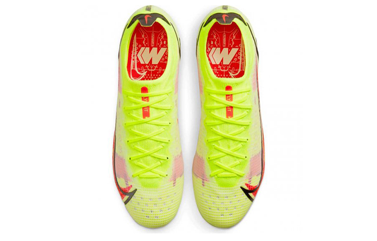 Lookbook Nike Mercurial Vapor 14 Elite HG Volt Hitam Merah Cerah DD0273-760