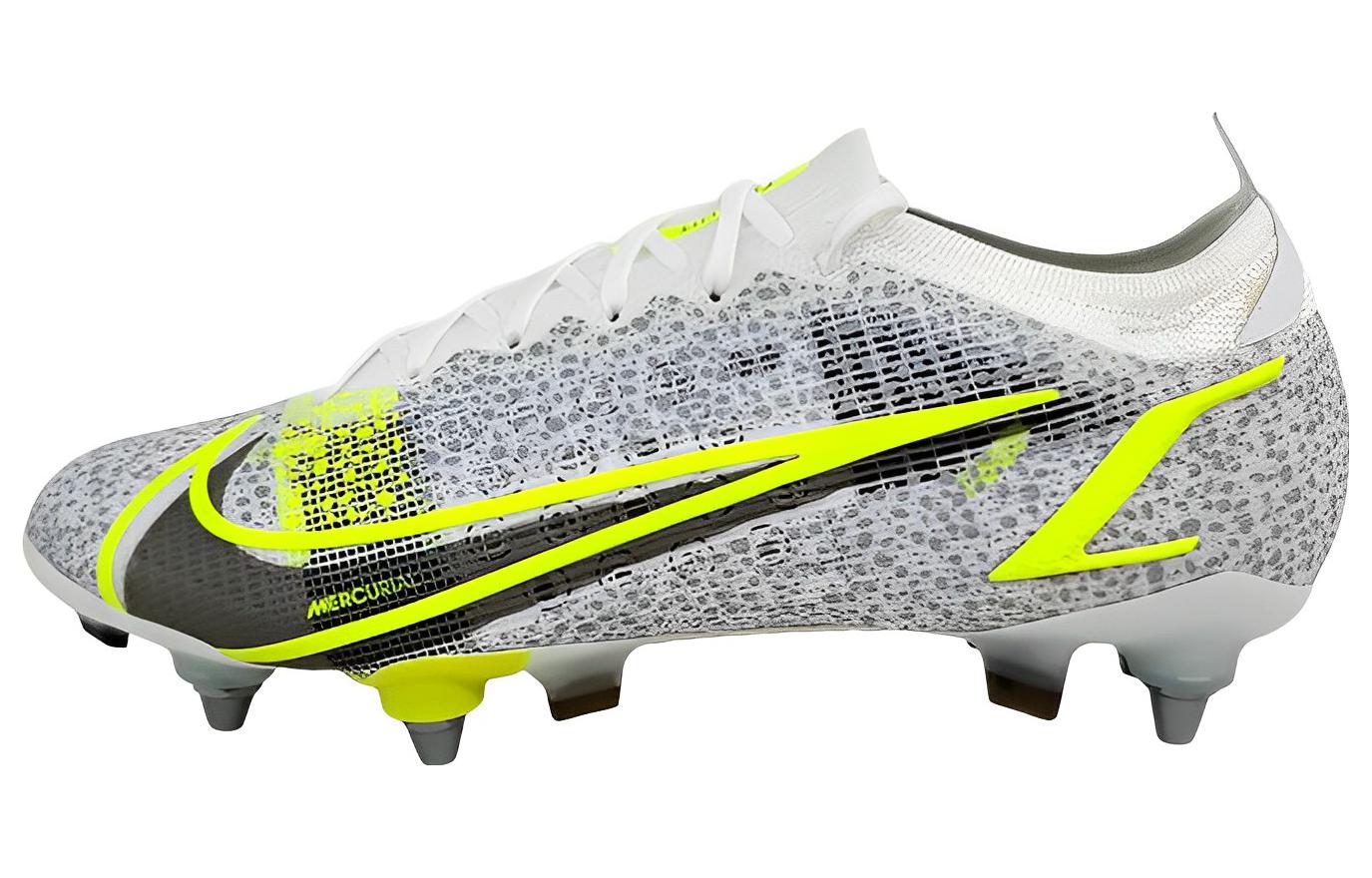 Nike Mercurial Vapor 14 Elite SG-Pro 'Metallic Silver Volt' DD3687-108