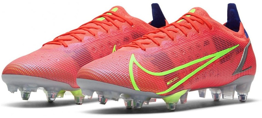 耐克Mercurial Vapor 14 Elite SG 亮红色靛蓝冲击波 CV0988-600 Lookbook 耐克Mercurial Vapor 14 Elite SG 亮红色靛蓝冲击波 CV0988-600