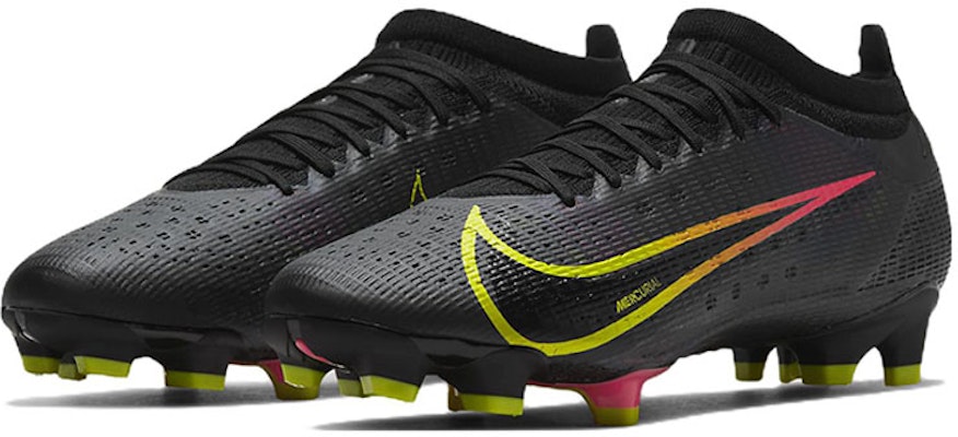 Nike Mercurial Vapor 14 Pro FG 'Hitam Cyber' CU5693-090 Lookbook Nike Mercurial Vapor 14 Pro FG 'Hitam Cyber' CU5693-090