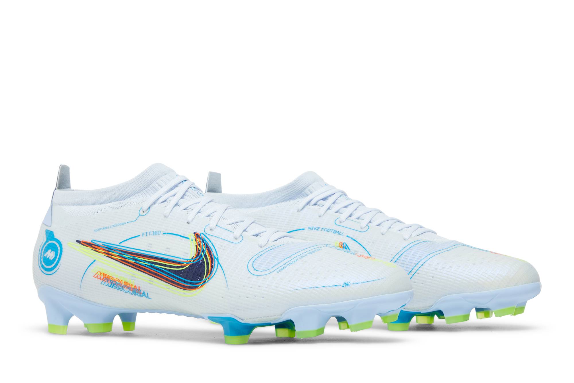 Cheap 나이키 머큐리얼 베이퍼 14 프로 FG '그레이 라이트 마린' DJ2846-054