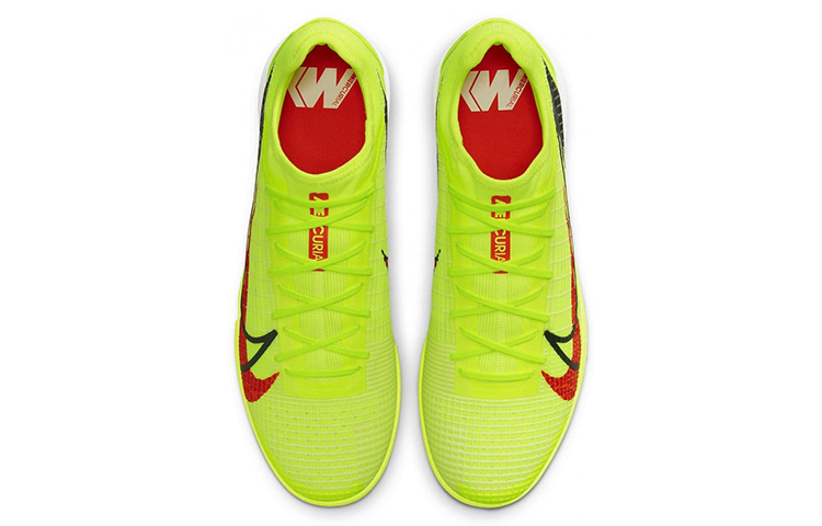 Nike Mercurial Vapor 14 Pro IC 'Fluorescent Green Red Black' 圖 4