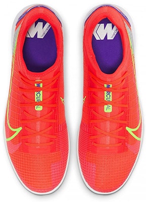 耐克Mercurial Vapor 14 Pro IC'红白黄'室内足球鞋 CV0996-600 Shop 耐克Mercurial Vapor 14 Pro IC'红白黄'室内足球鞋 CV0996-600