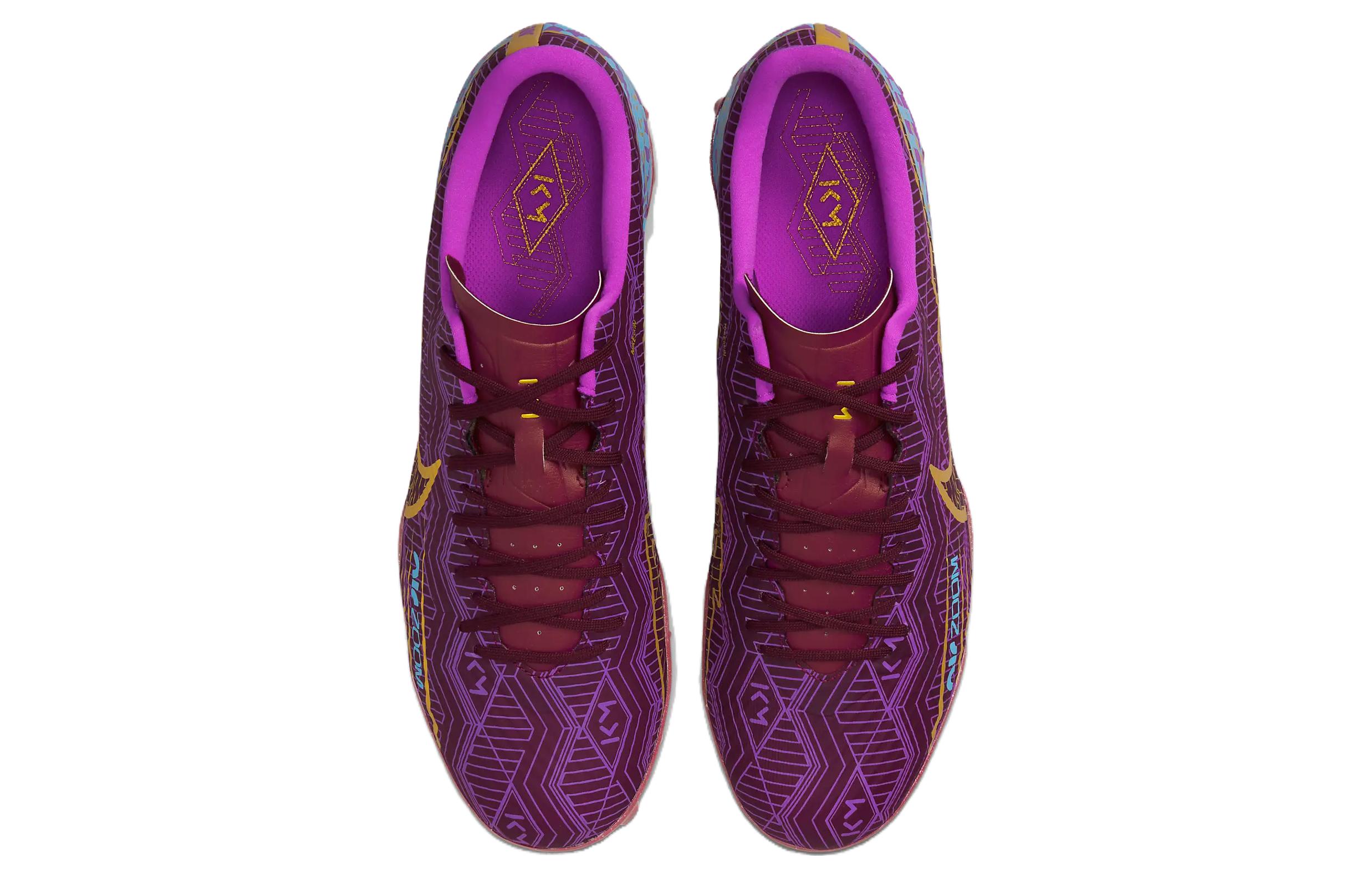 Shop Nike Mercurial Vapor 15 人工草皮 舒適百搭 防滑 足球鞋 男女款 紫藍色