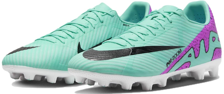 Nike Mercurial Vapor 15 Academy Hard-Ground Low-Top Soccer Cleats 'Hyper Turquoise' DJ5632-300 Lookbook Nike Mercurial Vapor 15 Academy Hard-Ground Low-Top Soccer Cleats 'Hyper Turquoise' DJ5632-300