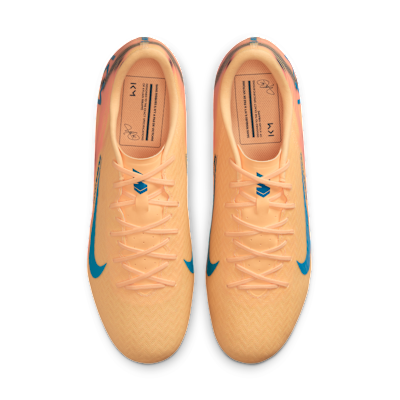 Shop Nike Mercurial Vapor 16 Academy ''Kylian Mbappe'' Melon Tint/Iglu/Neo Turquoise FQ8377-801