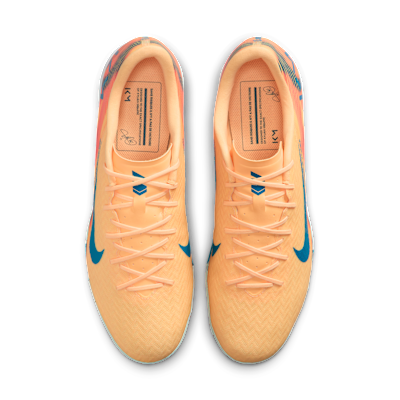 Shop Nike Mercurial Vapor 16 Academy ''Kylian Mbappe'' Melon Tint/Iglu/Neo Turquoise FQ8384-801