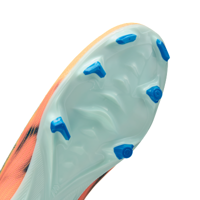 Sizing Nike Mercurial Vapor 16 Academy ''Kylian Mbappe'' Melon Tint/Iglu/Neo Turquoise FQ8377-801