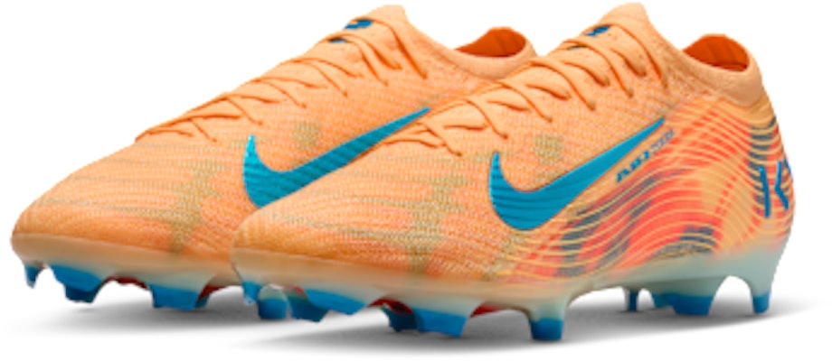 Nike Mercurial Vapor 16 Elite 'Kylian Mbappe' Melon Tint/Iglu/Neo Turquoise FQ8683-801 Details for Nike Mercurial Vapor 16 Elite 'Kylian Mbappe' Melon Tint/Iglu/Neo Turquoise FQ8683-801