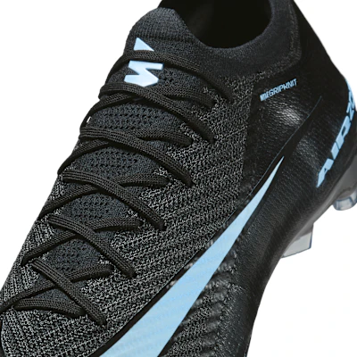 耐克Mercurial Vapor 16 Elite 黑色/冰蓝 FQ8693-001 Cheap 耐克Mercurial Vapor 16 Elite 黑色/冰蓝 FQ8693-001