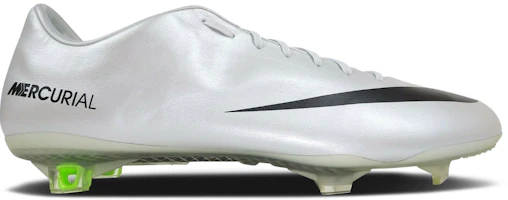 Nike Mercurial Vapor 9 FG 'Metallic Platinum' 555605-003 Nike Mercurial Vapor 9 FG 'Metallic Platinum' 555605-003
