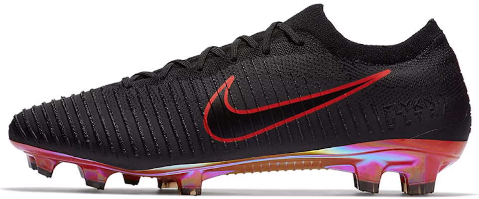 耐克刺客Vapor Flyknit Ultra FG '黑红'足球鞋 AH5516-006 Buy 耐克刺客Vapor Flyknit Ultra FG '黑红'足球鞋 AH5516-006