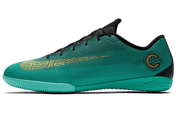 Nike Mercurial VaporX 12 Academy CR7 IC 'Green Black' AJ3731-390