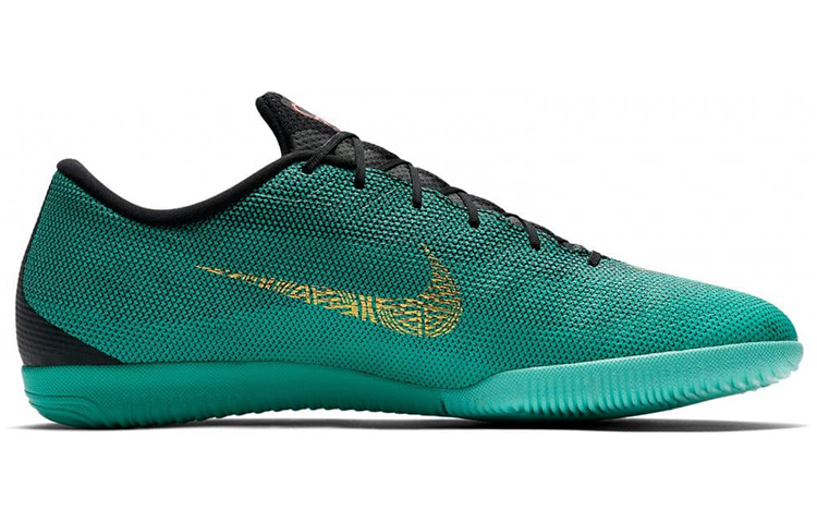 Order 耐吉 Mercurial VaporX 12 學院 CR7 室內 足球鞋 綠黑