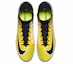 Shop 耐吉 Mercurial Veloce 3 DF AG 人造草地足球鞋 黃黑色