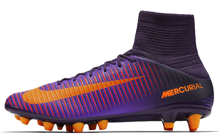Nike Mercurial Veloce 3 DF AG 'Purple Black Orange' 831960-585