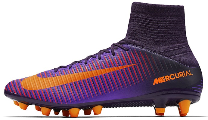 Nike Mercurial Veloce 3 DF AG ''Violet Noir Orange'' 831960-585 Buy Nike Mercurial Veloce 3 DF AG ''Violet Noir Orange'' 831960-585