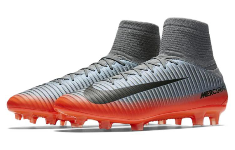 Lookbook Nike Mercurial Veloce 3 Dynamic Fit CR7 硬地足球鞋 灰橙