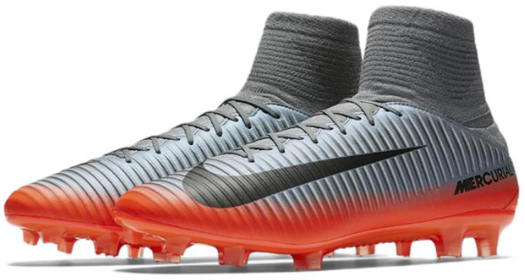 Nike Mercurial Veloce 3 Dynamic Fit CR7 硬地足球鞋 灰橙 Lookbook Nike Mercurial Veloce 3 Dynamic Fit CR7 硬地足球鞋 灰橙