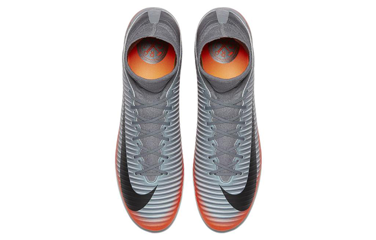 Shop Nike Mercurial Veloce 3 Dynamic Fit CR7 硬地足球鞋 灰橙