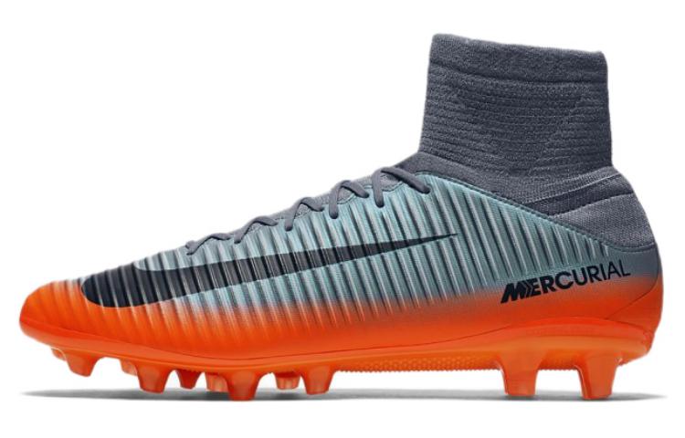 Nike Mercurial Veloce 3 Dynamic Fit AG-PRO 'CR7 Cool Grey Total Orange' 852519-001