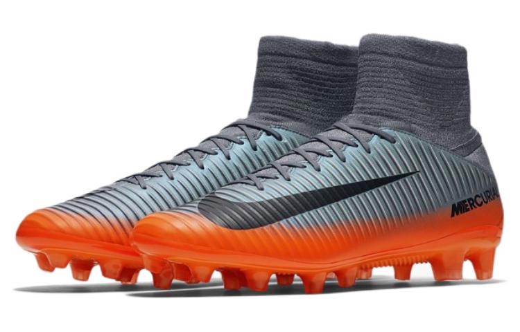Lookbook 耐吉 Mercurial Veloce 3 Dynamic Fit CR7 AG-PRO C羅 人造草地足球鞋 灰橙色