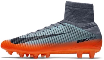 Nike Mercurial Veloce 3 Dynamic Fit AG-PRO 'CR7 Cool Grey Total Orange' 852519-001 Nike Mercurial Veloce 3 Dynamic Fit AG-PRO 'CR7 Cool Grey Total Orange' 852519-001