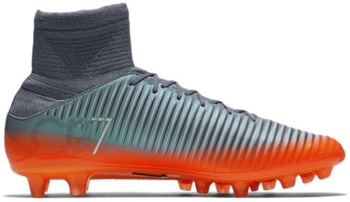 나이키 머큐리얼 벨로체 3 DF AG-PRO 'CR7 쿨 그레이 토탈 오렌지' 852519-001 Order 나이키 머큐리얼 벨로체 3 DF AG-PRO 'CR7 쿨 그레이 토탈 오렌지' 852519-001