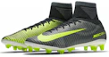 Lookbook 耐吉 Mercurial Veloce 3 Dynamic Fit CR7 AG Pro 人造草地足球鞋 黑綠色