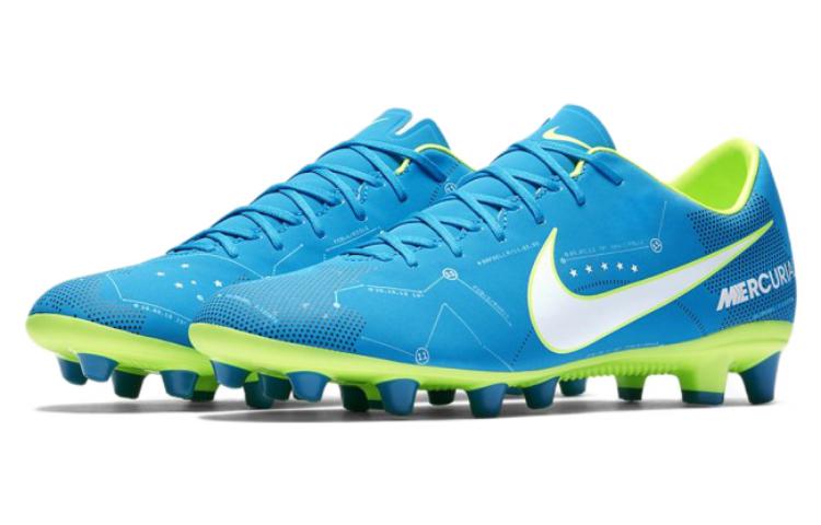 Lookbook 耐吉 Mercurial Victory 6 Neymar AG 足球鞋 藍綠色