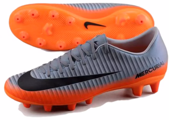 耐克Mercurial Victory 6 CR7 AG-PRO '冷灰金属铁狼灰'足球鞋 852527-001 Order 耐克Mercurial Victory 6 CR7 AG-PRO '冷灰金属铁狼灰'足球鞋 852527-001