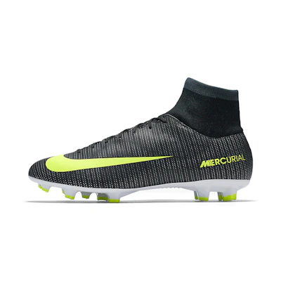 Nike Mercurial Victory 6 CR7 DF FG Soccer Cleat 'Black'