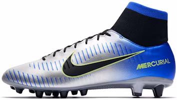 Nike Mercurial Victory 6 DF 'Blue Silver' 921503-407 Nike Mercurial Victory 6 DF 'Blue Silver' 921503-407