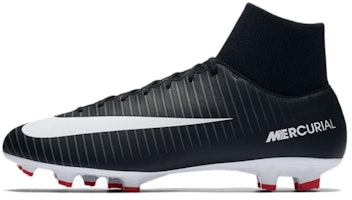 Nike Mercurial Victory 6 DF FG 'Black Dark Grey' 903609-002 Nike Mercurial Victory 6 DF FG 'Black Dark Grey' 903609-002