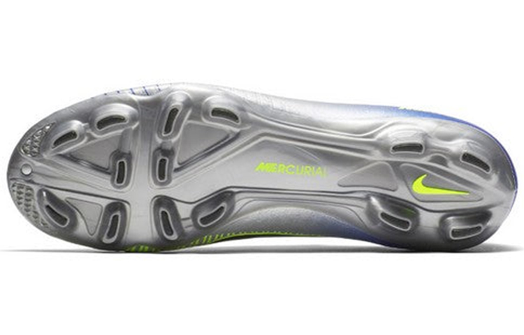 Details for 耐吉 Mercurial Victory 6 NJR HG 硬地足球鞋 藍銀色