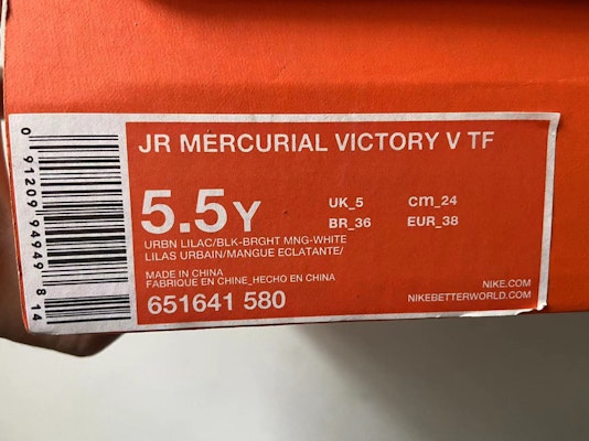 JR MERCURIAL 勝利 V TF Lookbook JR MERCURIAL 勝利 V TF