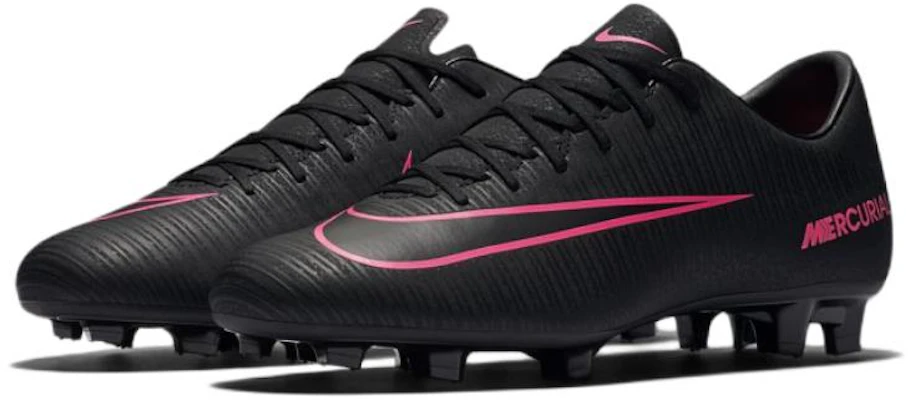 Nike Mercurial Victory 6 FG 硬地足球鞋 黑粉色 Order Nike Mercurial Victory 6 FG 硬地足球鞋 黑粉色