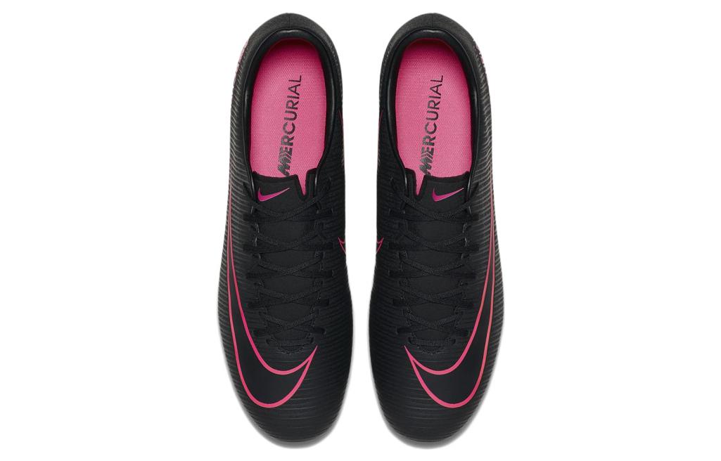 Lookbook Nike Mercurial Victory 6 FG 硬地足球鞋 黑粉色