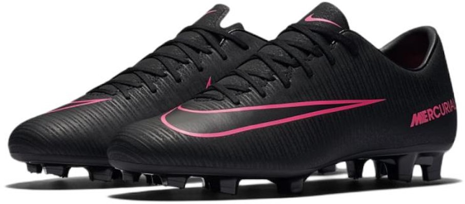 Nike Mercurial Victory 6 FG 硬地足球鞋 黑粉色 Order Nike Mercurial Victory 6 FG 硬地足球鞋 黑粉色