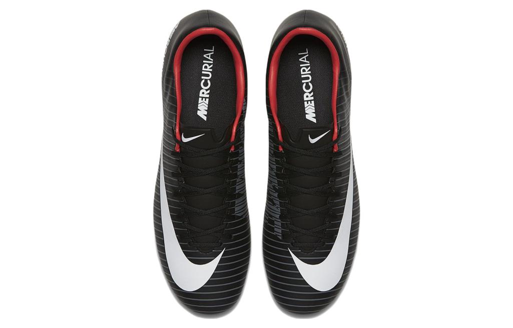 Shop Nike Mercurial Victory 6 FG 硬地 足球鞋 男款 黑白